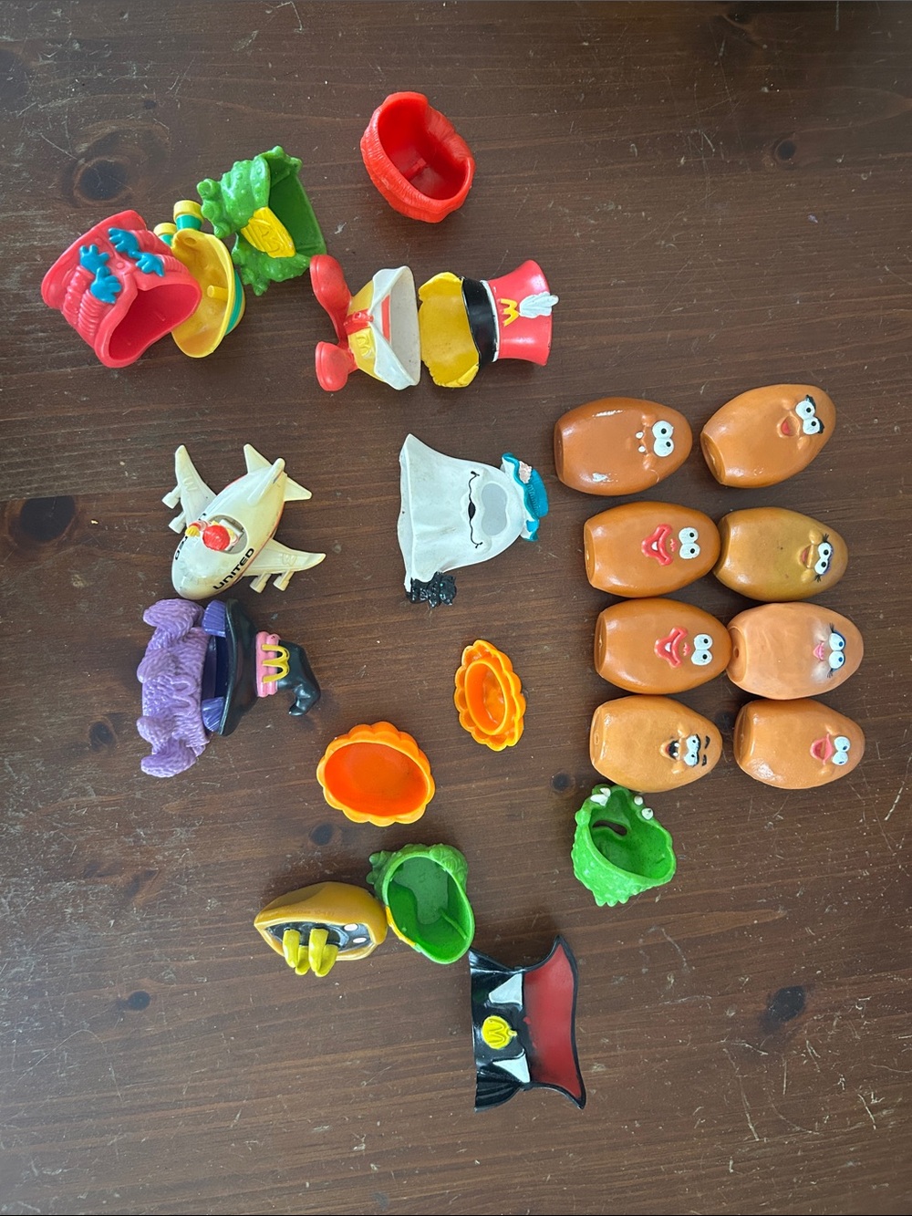 Vintage McDonald Chicken Nuggets Characters